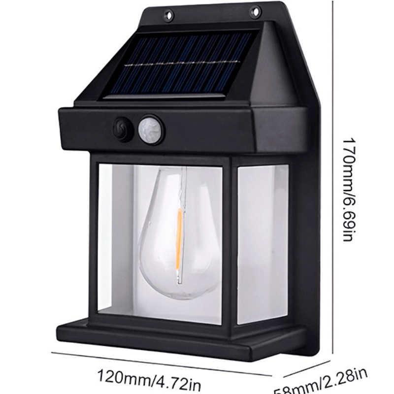 Ampoule murale solaire intelligente