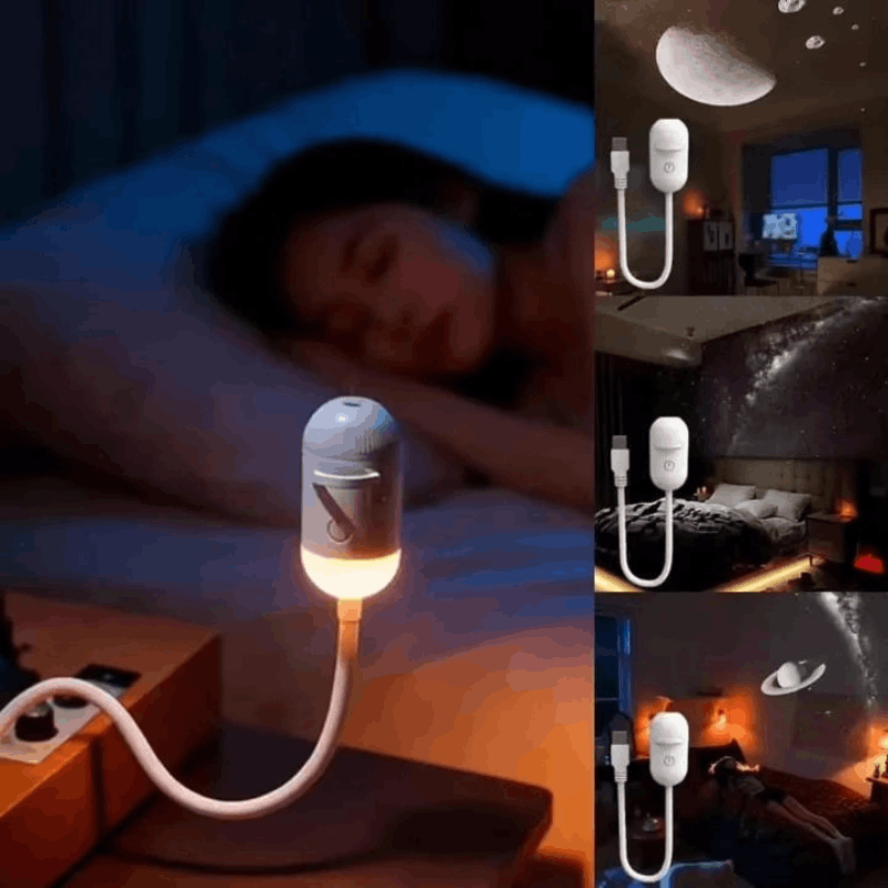Projecteur Galaxie USB G303 — Transforme ta chambre en ciel étoilé en 3 secondes