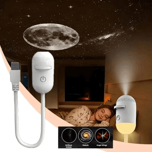 Projecteur Galaxie USB G303 — Transforme ta chambre en ciel étoilé en 3 secondes