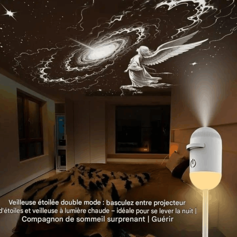 Projecteur Galaxie USB G303 — Transforme ta chambre en ciel étoilé en 3 secondes