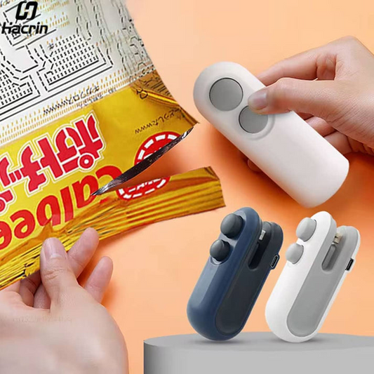 Scelleur Électrique 2 en 1 Rechargeable (Scelle et Coupe)