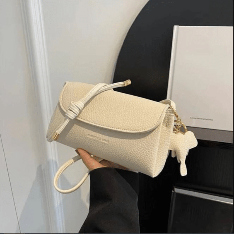 Sac bandoulière pour femme tendance avec pendentif éléphant