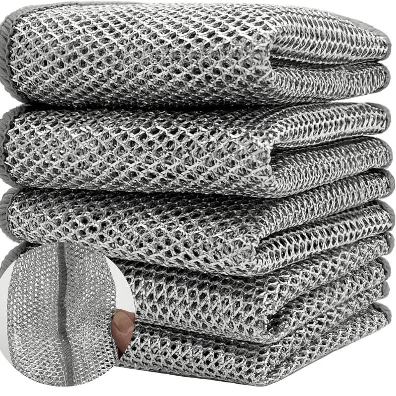 Chiffons Magiques Anti-Rayures – Nettoyage Puissant Sans Rayures (Pack/Lot de 10)